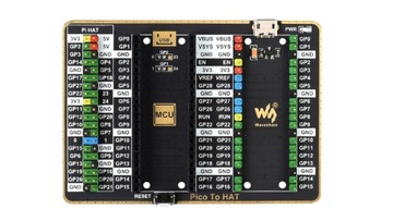 Модуль расширения GPIO Expander HAT Rpi Pi Pico