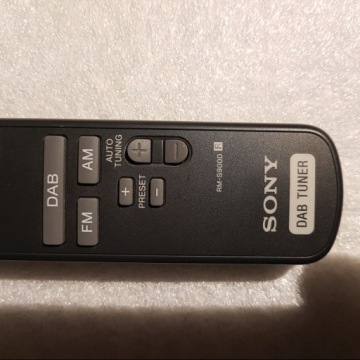 оригинальный пульт дистанционного управления SONY RM-S900D - AUDIO / DAB TUNER / RADIO FM/AM