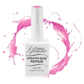 Esence Glamour Keratin Base Fuchsia Pink M09 16ml