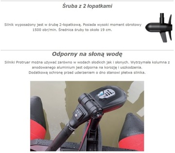Silnik bezszczotkowy Haswing PROTRUAR GENIUS 30/40/55lbs 12V