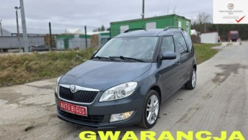Skoda Roomster Mikrovan Facelifting 1.2 TSI 85KM 2014 Škoda Roomster Skoda Roomster Klima Mały