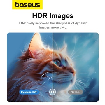 КАБЕЛЬ BASEUS USB-C TYPE-C DP DISPLAYPORT 8K 60 Гц FULL HD HDR 1,5 м