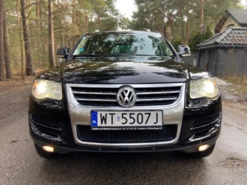 Volkswagen Touareg I 3.0 TDI 225KM 2007 Volkswagen Touareg Volkswagen Touareg 3.0TDI V6 4x4 Jasne Skory Super Kond, zdjęcie 2