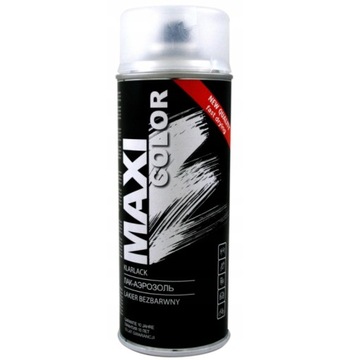 MOTIP MAXI COLOR FARBA LAKIER BEZBARWNY MAT 400ML