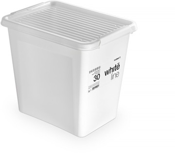 PUDŁO PUDEŁKO POJEMNIK PLASTIKOWY 30 L z POKRYWĄ