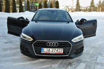 Audi A5 F5 Coupe 2.0 40 TDI 190KM 2019 Audi A5 Oryginał *Biała skóra* ASO * alu, zdjęcie 20