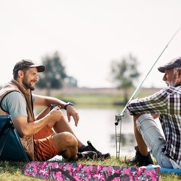 TORBA NA NARZĘDZIA WĘDKARSKIE SKŁADANA TORBA NA WĘDKI PRZENOŚNA