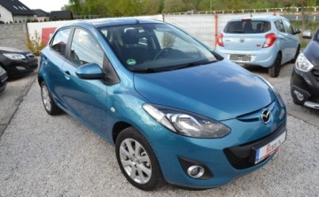 Mazda 2 II Hatchback 3d Facelifting 1.3 MZR 75KM 2012 Mazda 2 1.3 - bezwypadkowe - Klima - grzane fotele, SUPER STAN 1.3 Benzyna, zdjęcie 10