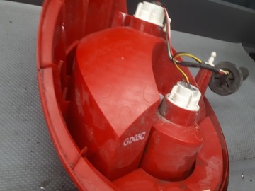 Левый задний фонарь Шевроле Матиз