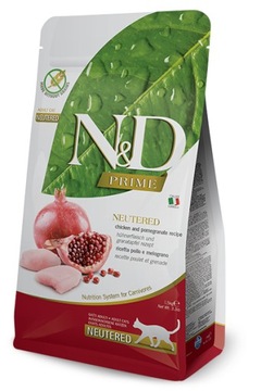 N&D Prime Cat Chicken Neutered Adult 300g