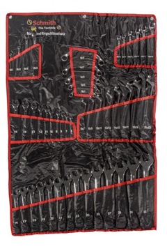Zestaw kluczy płasko-oczkowych Schmith SQKPO-04