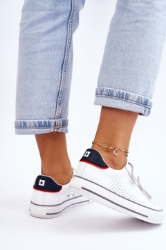 КРОССОВКИ ЖЕНСКИЕ BIG STAR LL274A207 БЕЛЫЕ 38