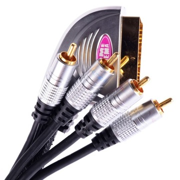 ЕВРО/4 RCA КАБЕЛЬ 1,5 М