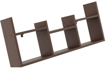 PÓŁKA WISZĄCA NOWOCZESNA SKANDYNAWSKA DO SYPIALNI