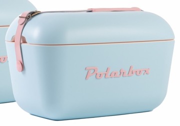Lodówka turystyczna POLARBOX niebieski pudrowy 12L