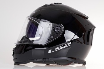 Мотоциклетный шлем LS2 FF800 STORM II черный козырек PINLOCK ECE 22.06