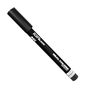 Ak RCM033 FLAT BLACK - Real Colors MARKER NEW
