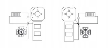 КОМПЛЕКТ 4-ХОДОВЫХ КЛАПАНОВ 2-ДЮЙМОВЫЙ 3-ТОЧЕЧНЫЙ ПРИВОД ASTIBI