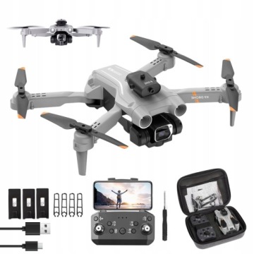 K9 Dron Hd Pro Návrat Jedním Kliknutím, Vyhýbání Se Překážkám Vznášení S 3 Bateriemi