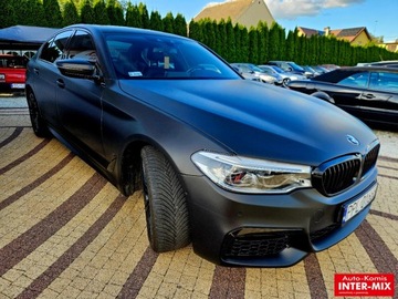 BMW Seria 5 G30-G31 Limuzyna 530i 252KM 2019 BMW Seria 5 BMW 530 I xdrive 3,0 M-pakiet 2.0 Benzyna 252KM, zdjęcie 1