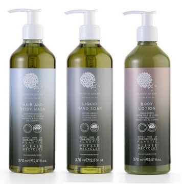 Zestaw Kosmetyków do Kąpieli pod Prysznic SPA Prezent 3x380 ml GENEVA GREEN