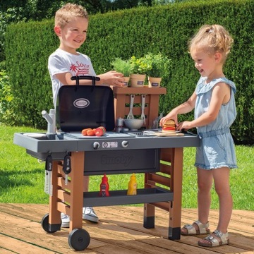SMOBY GARDEN КУХОННЫЙ ГРИЛЬ 43 АКСЕССУАРЫ