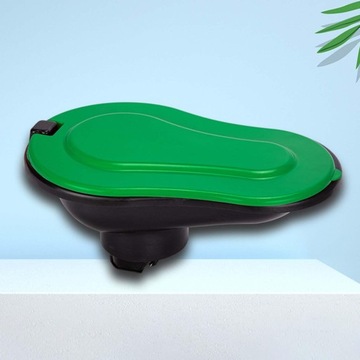 Портативный туалет Аварийный туалет Компостный туалет Простой на корточках Зеленый