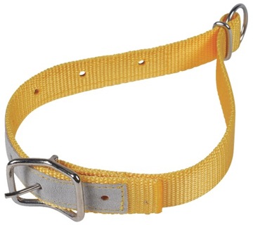 Obroża dla owiec i kóz żółta