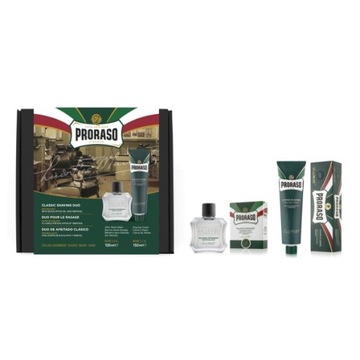 Proraso Duo Pack Refresh Shaving Cream & Balm Zestaw do golenia, 1 szt.