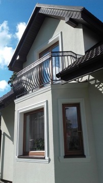 Listwa elewacyjna wokółokienna okienna zewnętrzna LW01 12x3,5 tynkowana
