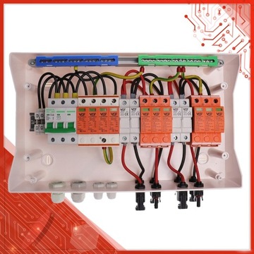 ФЭУ РАСПРЕДЕЛИТЕЛЬНОЕ УСТРОЙСТВО 1000 В постоянного/переменного тока, 2 СТРОЧКИ, ФОТОВОЛЬТАИКА
