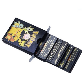 ИГРОВЫЕ КАРТЫ POKEMON, ЧЕРНЫЕ, НАБОР ИЗ 55 ШТ.