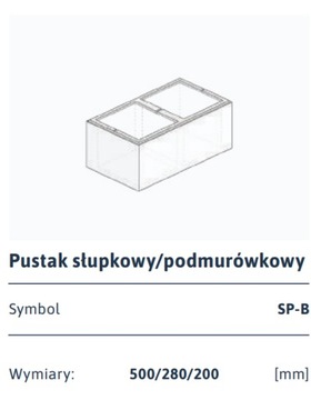 Блок заборный Konekt Boka PP-B RØD