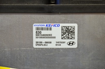 HYUNDAI I30 III 2021 ДВИГАТЕЛЬ КОМПЬЮТЕР 39199-08030