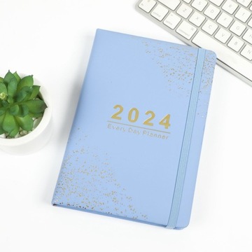Книга повестки дня Blue Notebook на 2024 год