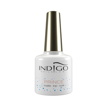 Indigo Prince Matte Top Coat 7ml niebieski