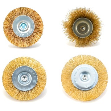 НАБОР ЩЕТКОВ ДЛЯ ЧИСТКИ ПРОВОЛОКИ ДЛЯ ОТВЕРТОК И ДРЕЛ - 15 ШТ.