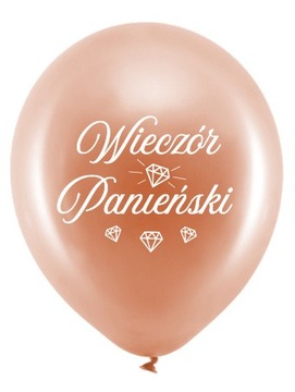 Balon Wieczór Panieński rose gold balony