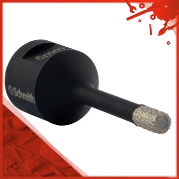 АЛМАЗНАЯ КОРОНОЧНАЯ ПИЛА М14 6мм ДЛЯ КЕРАМИЧЕСКОГО КИРПИЧА SCHMITH