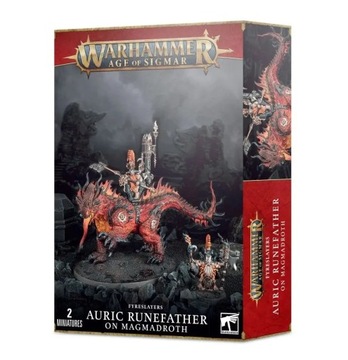 AoS Fyreslayers Auric Runefather Magmadroth