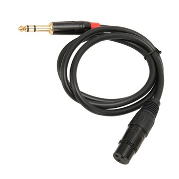 Гнездовой разъем XLR к кабелю TRS 3-контактный кабель XLR к