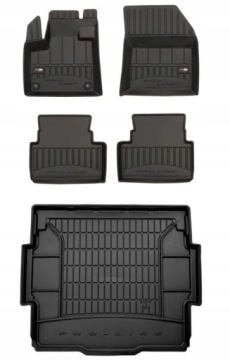 Set 3D Gumové rohože a rohož do kufru Citroen C5 Aircross od 2018 g