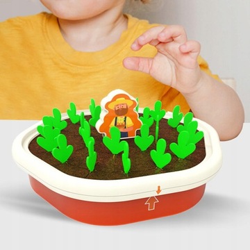 Montessori Carrots Harvest Zabawka Nauka