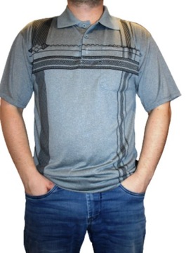 МУЖСКАЯ ПОЛО С НАГРУДНЫМ КАРМАНОМ РАЗМЕР 8XL