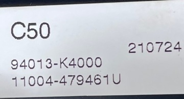 HYUNDAI KONA FACELIFT PŘÍSTROJOVÁ DESKA BUDÍKY 94013-K4000