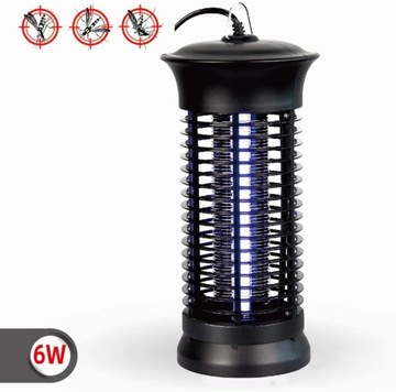 LAMPA OWADOBÓJCZA NA KOMARY OWADY 6W
