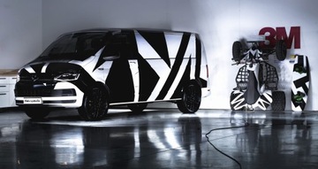 Folia Czarny Połysk 3M G12 2080 152x100cm