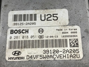 HYUNDAI I40 1.7 CRDI JEDNOTKA ŘÍZENÍ MOTORU
