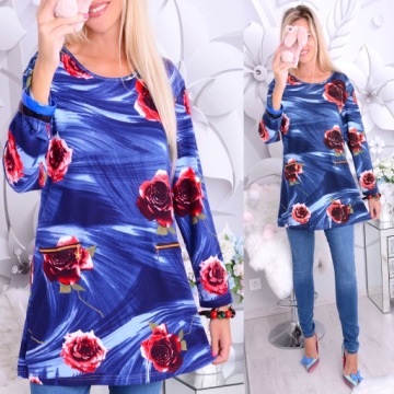 КРАСИВАЯ ТУНИКА ТРАПЕЦИИ ЧУДО ПОХУДЕНИЯ НА МОЛНИИ 666Б