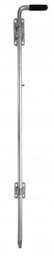 RYGIEL DŁUGI 800 MM 80 CM ZASUWA ZASUWKA SKOBEL ZAMKNIĘCIE DO BRAMY